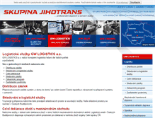 Tablet Screenshot of logistika.jihotrans.cz