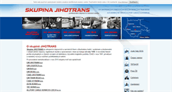 Desktop Screenshot of jihotrans.cz